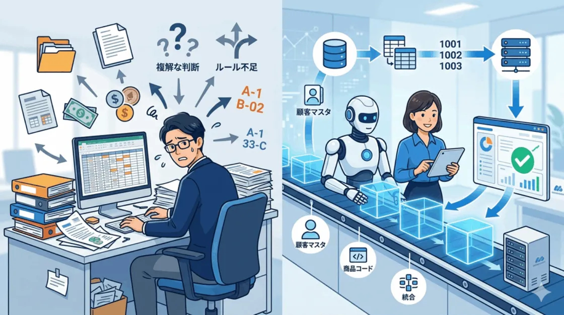 システム化の前にやるべきデータ整備：マスタ整備・コード統一の基本