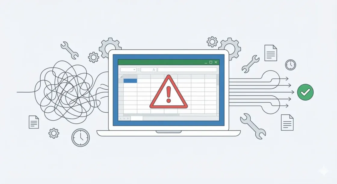 Excelマクロ（VBA）のエラーを最短で直す方法：社内対応と外注の分岐点