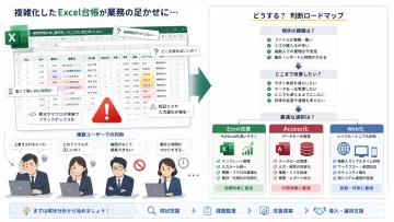 Excel管理の限界を見極めるポイント